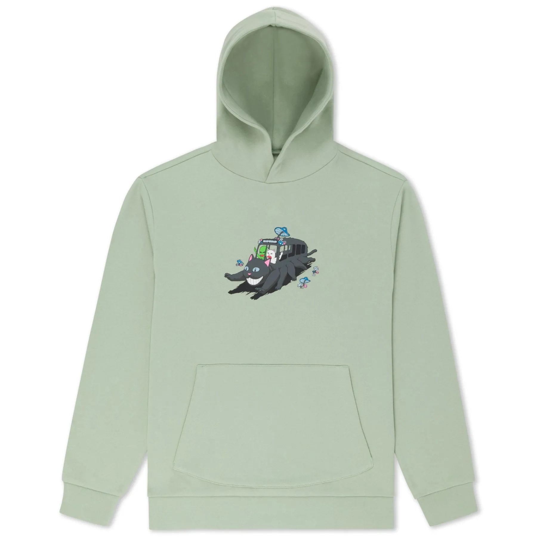 Ripndip Hoodies / Crewnecks<Adventure Bus Hoodie (Sage)
