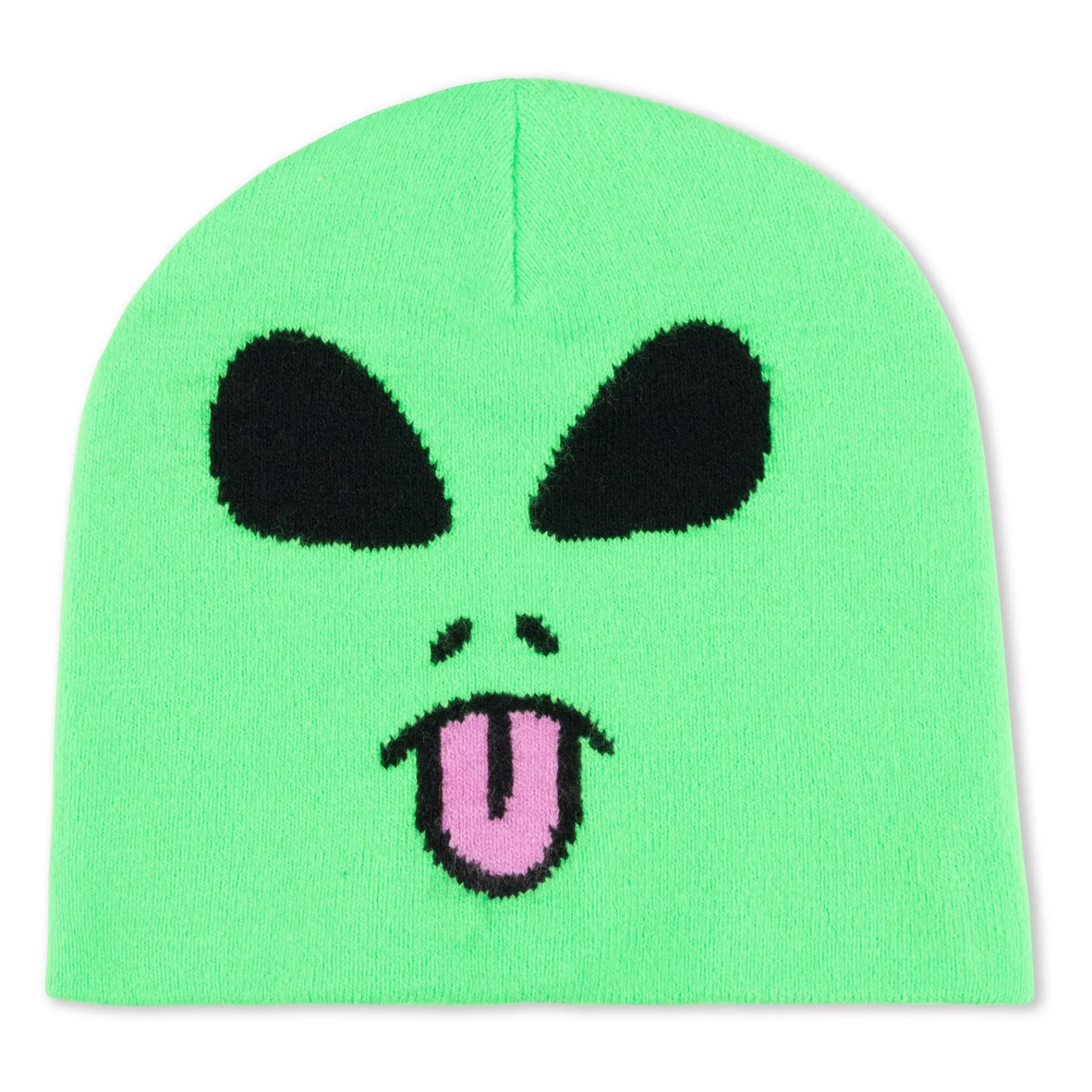 Ripndip Beanies|Stocking Stuffers<Alien Face Beanie (Green)