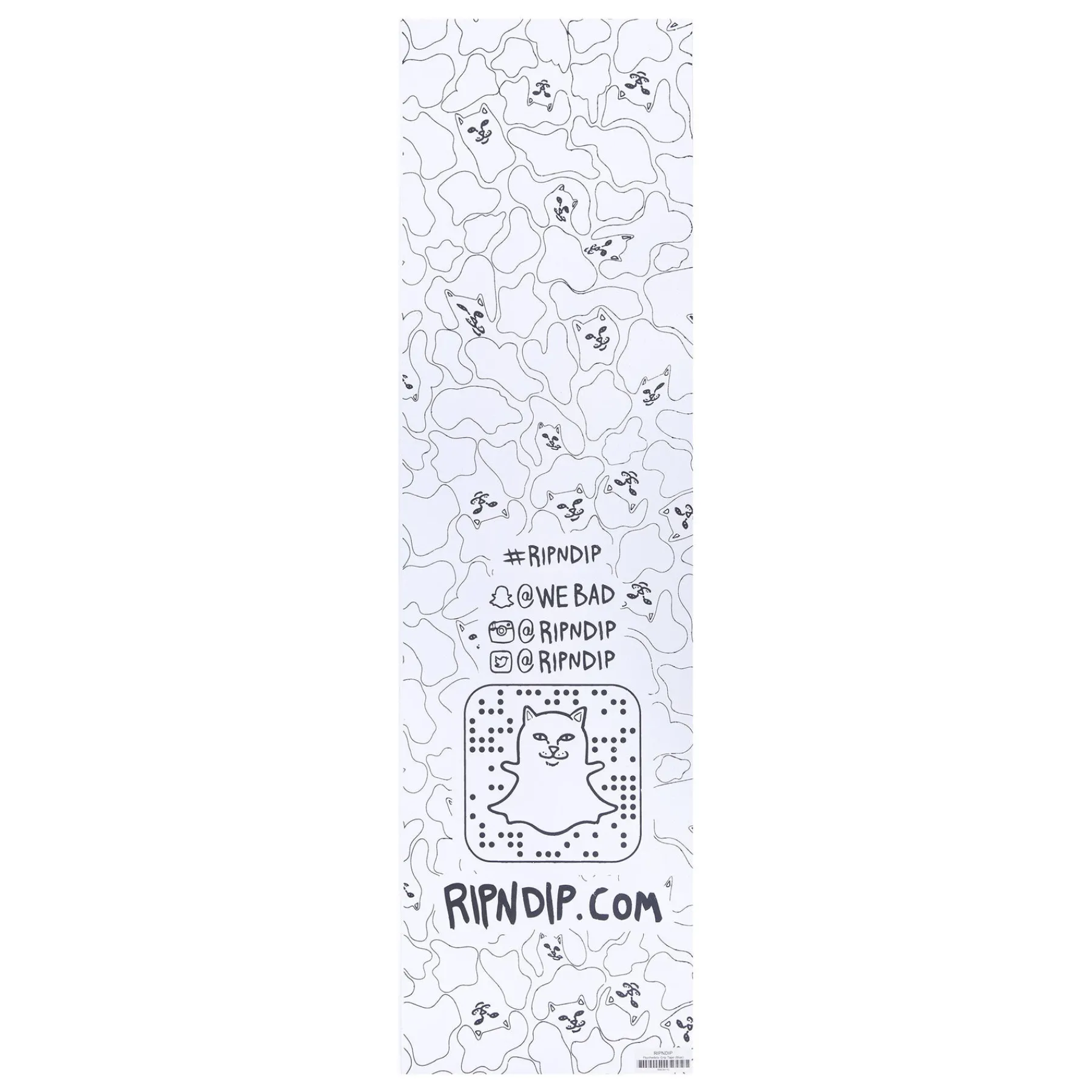 Ripndip Stocking Stuffers|Grip<Alien In Heck Grip Tape (Black)