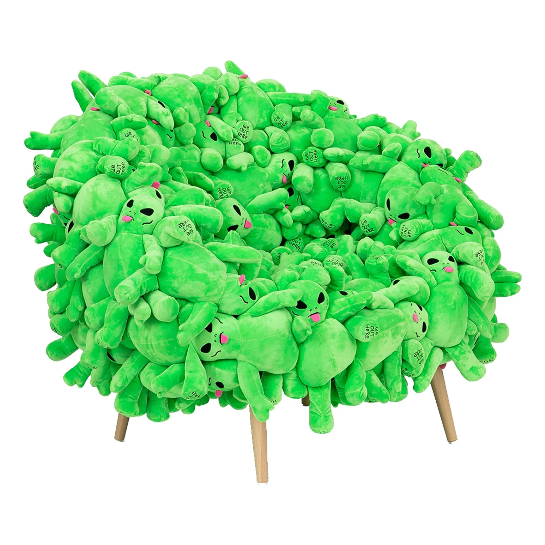 Ripndip Plush Dolls|Furniture / Statues<Alien Plush Chair