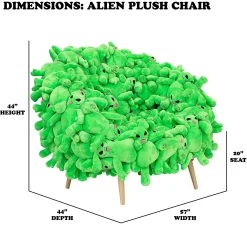 Ripndip Plush Dolls|Furniture / Statues<Alien Plush Chair
