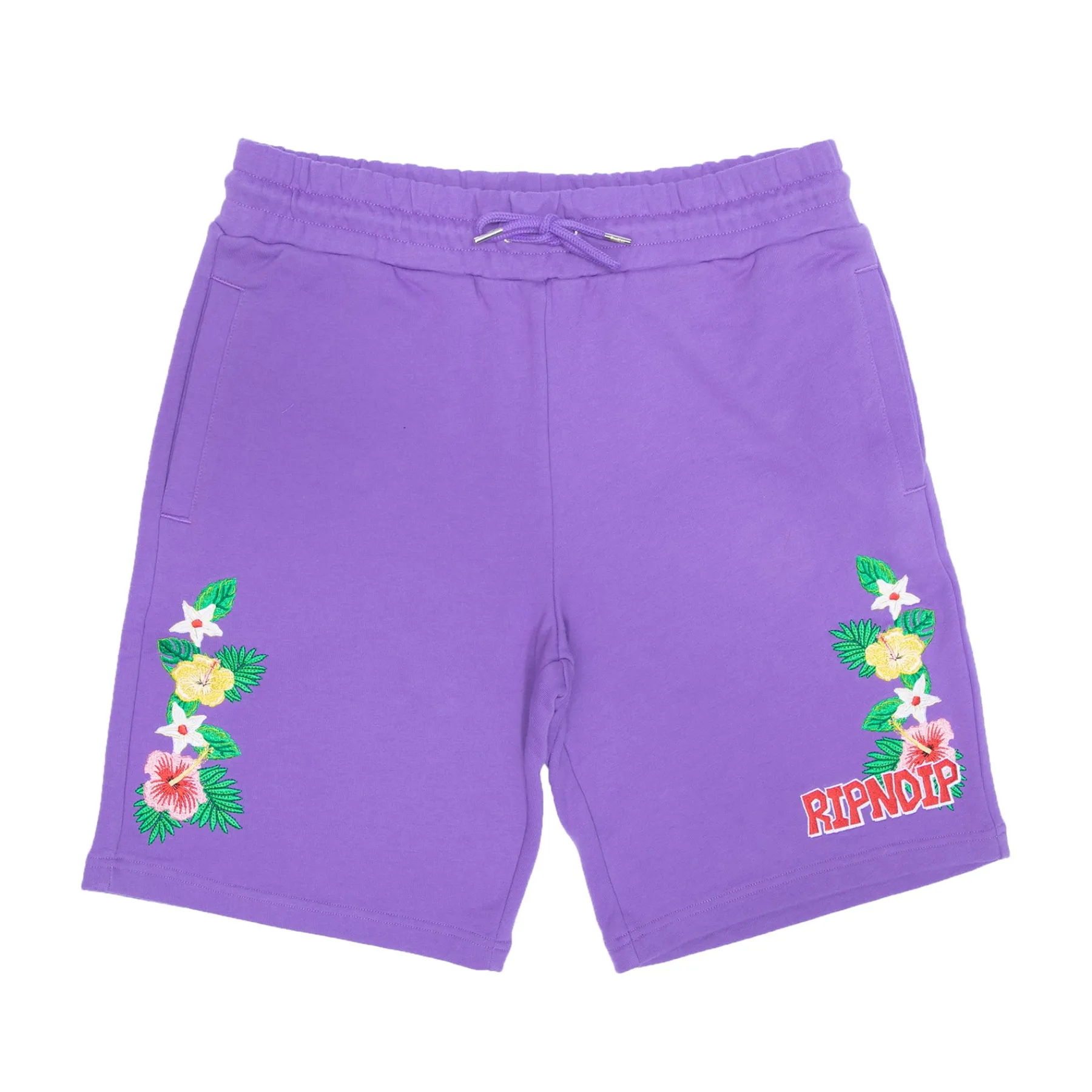 Ripndip Sweats|Shorts<Aloha Nerm Sweatshorts (Lavender)