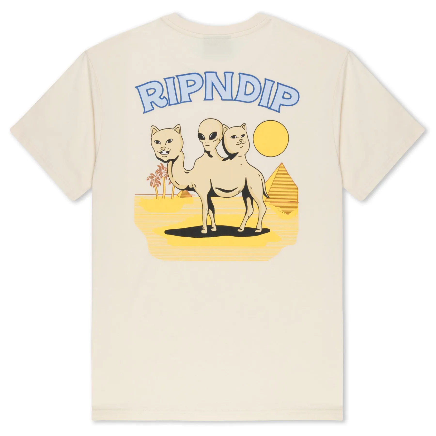 Ripndip Short Sleeve Tees<Barnum Tee (Natural)