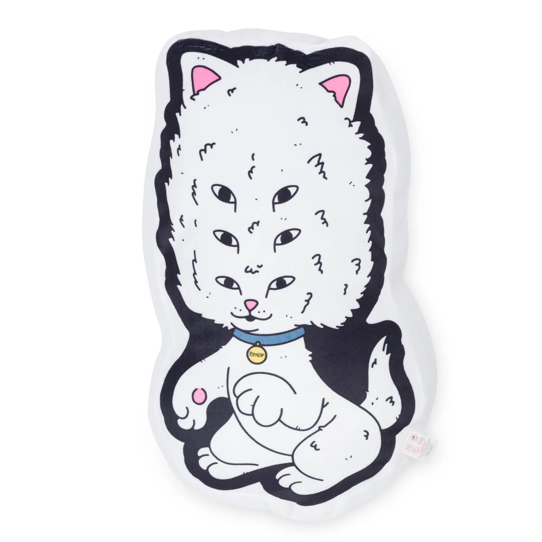 Ripndip Stocking Stuffers|Home Goods<Big Head Pillow (Black)