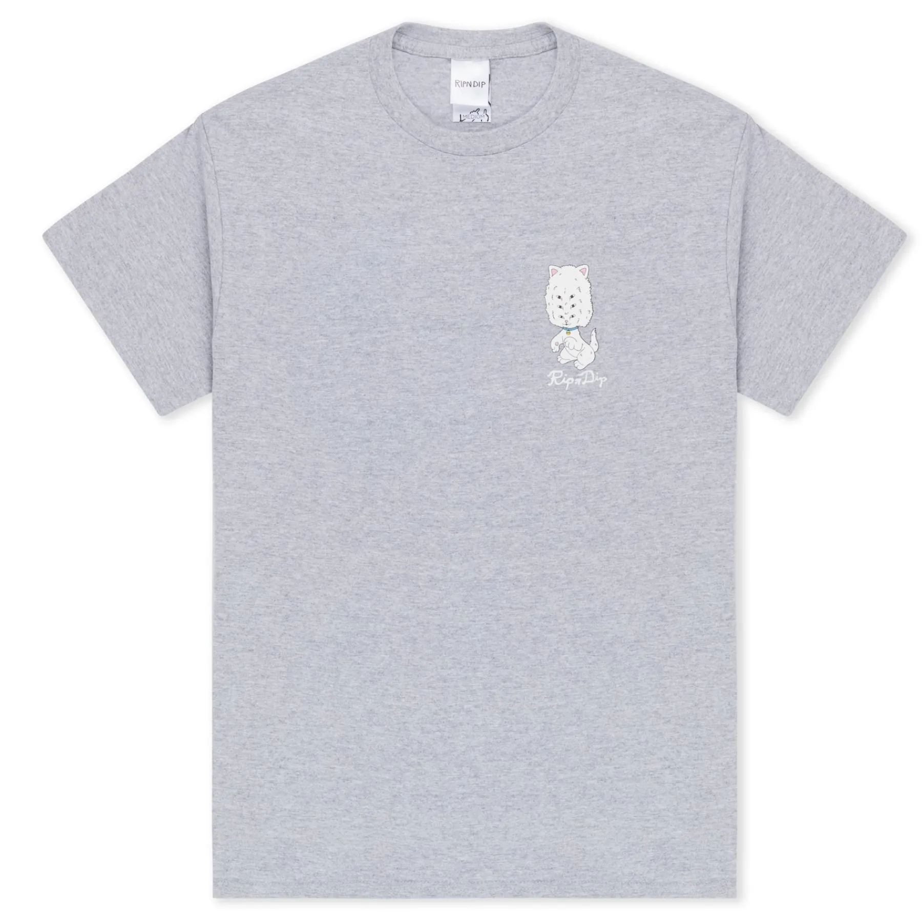 Ripndip Short Sleeve Tees|Stocking Stuffers<Big Head Tee (Ash Heather)