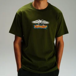 Ripndip Short Sleeve Tees<Birdy Tee (Olive)