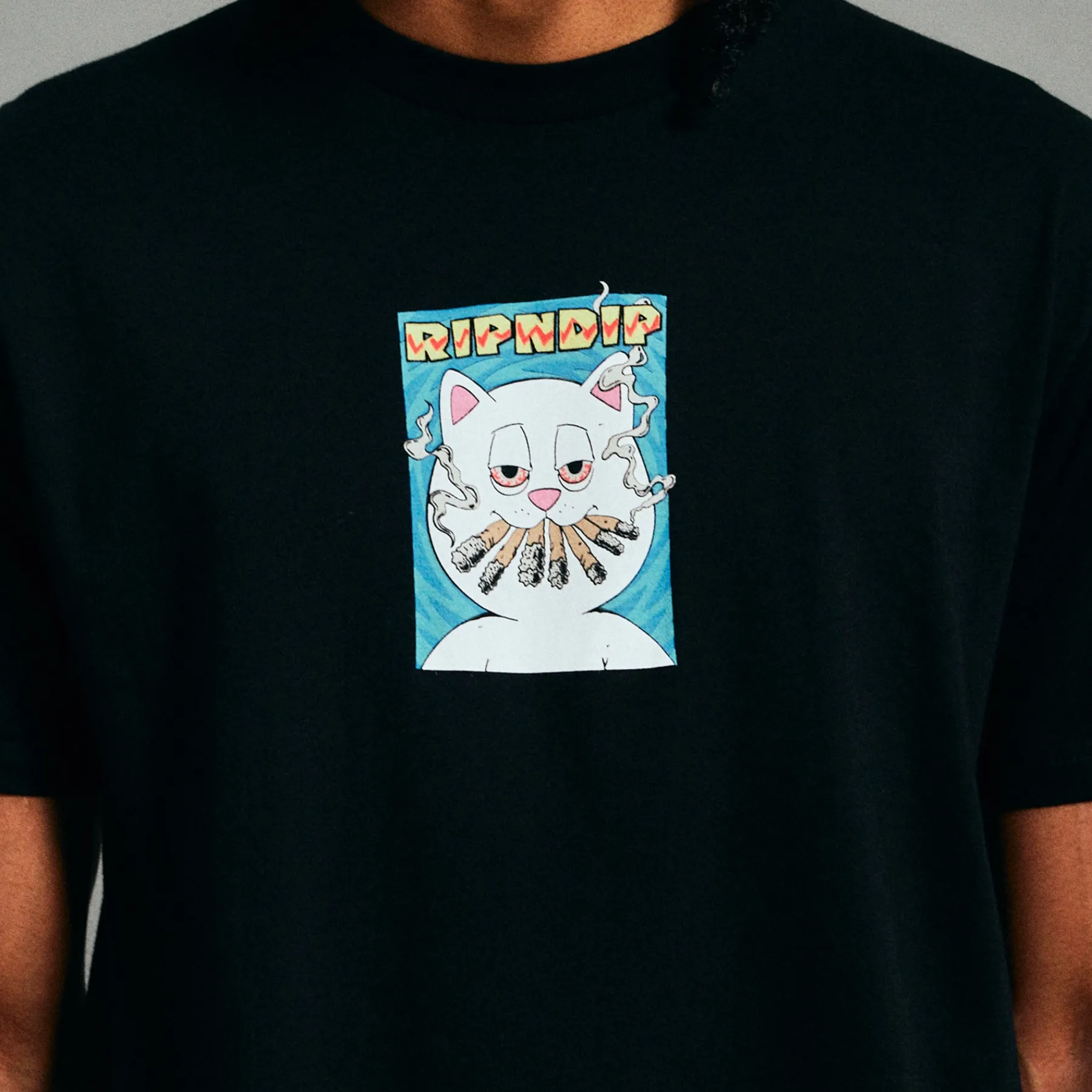 Ripndip Short Sleeve Tees|Stocking Stuffers<Blunt Face Tee (Black)