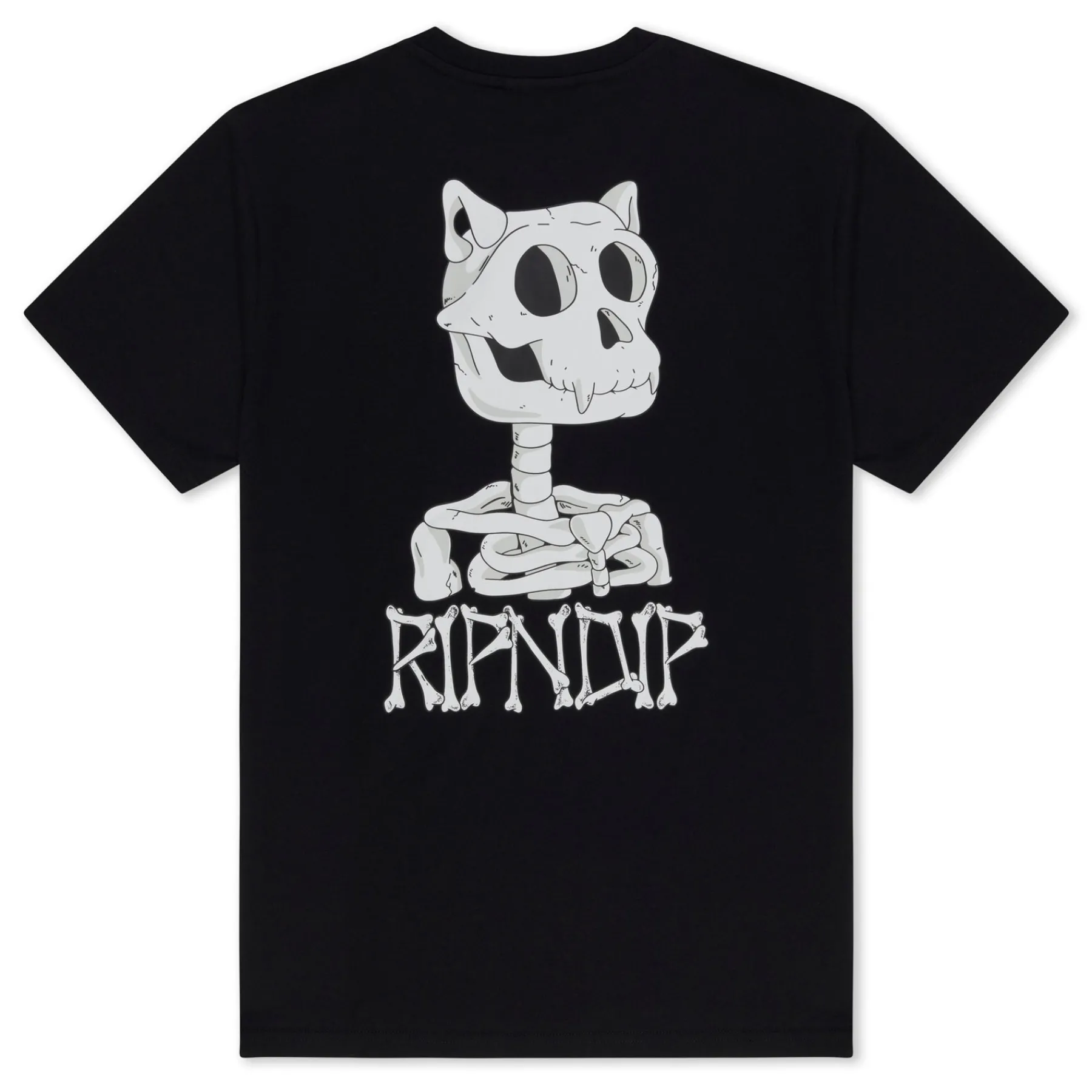 Ripndip Short Sleeve Tees<Bones Tee (Black)