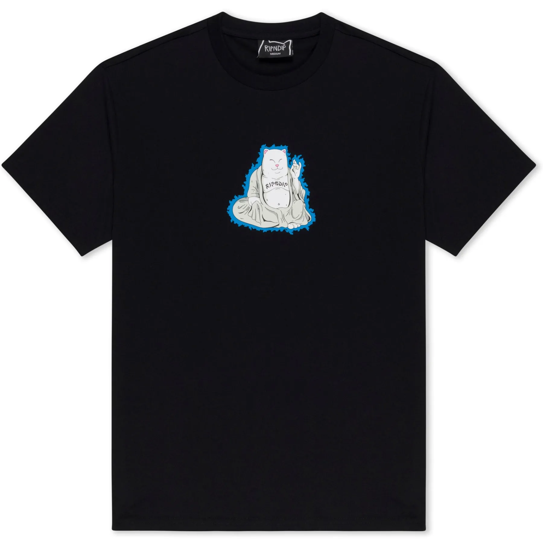 Ripndip Short Sleeve Tees<Buddha Belly Tee (Black)