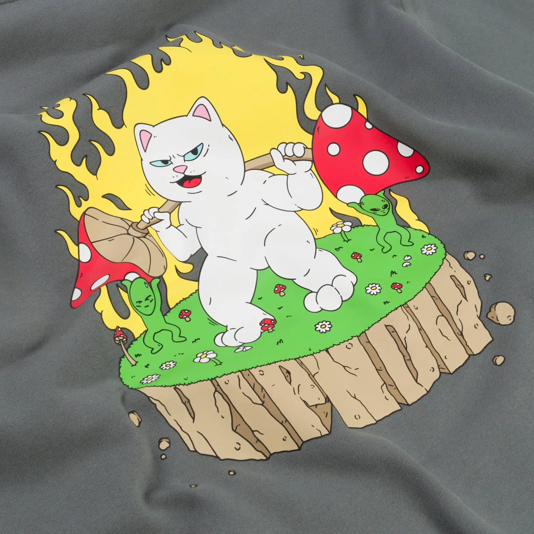 Ripndip Hoodies / Crewnecks<Bulking Hoodie (Charcoal )