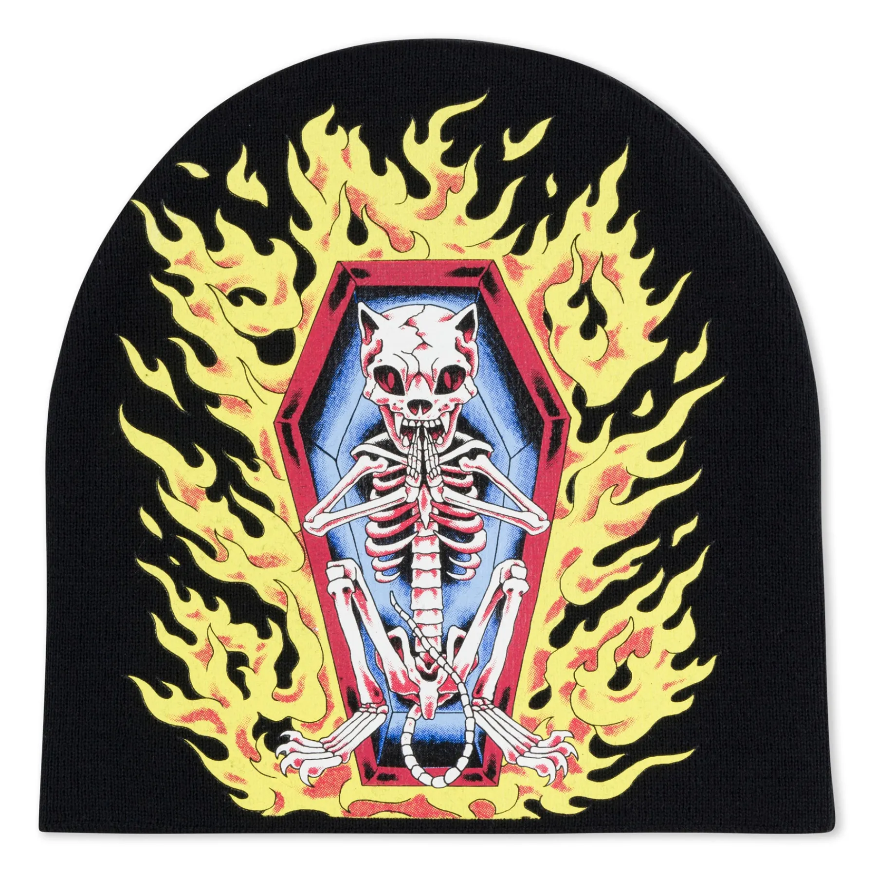Ripndip Beanies<Burn In Heck Beanie (Black)