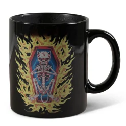 Ripndip Stocking Stuffers|Home Goods<Burn In Heck Coffee Mug (Black)