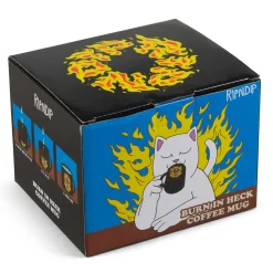 Ripndip Stocking Stuffers|Home Goods<Burn In Heck Coffee Mug (Black)