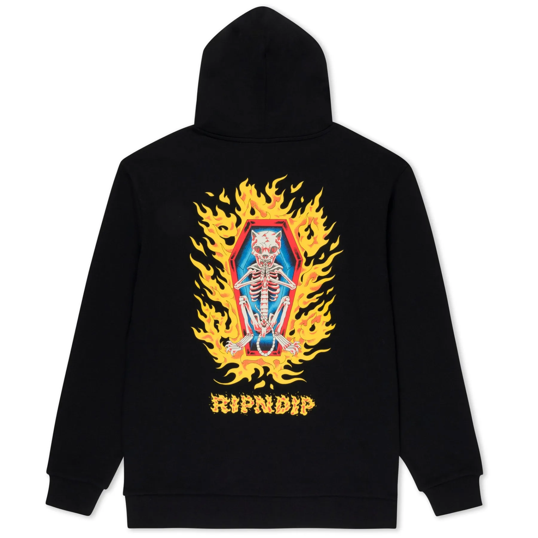 Ripndip Hoodies / Crewnecks<Burn In Heck Hoodie (Black)