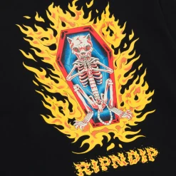 Ripndip Hoodies / Crewnecks<Burn In Heck Hoodie (Black)
