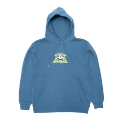 Ripndip Hoodies / Crewnecks<Capitan Fuck Off Embroidered Hoodie (Slate)
