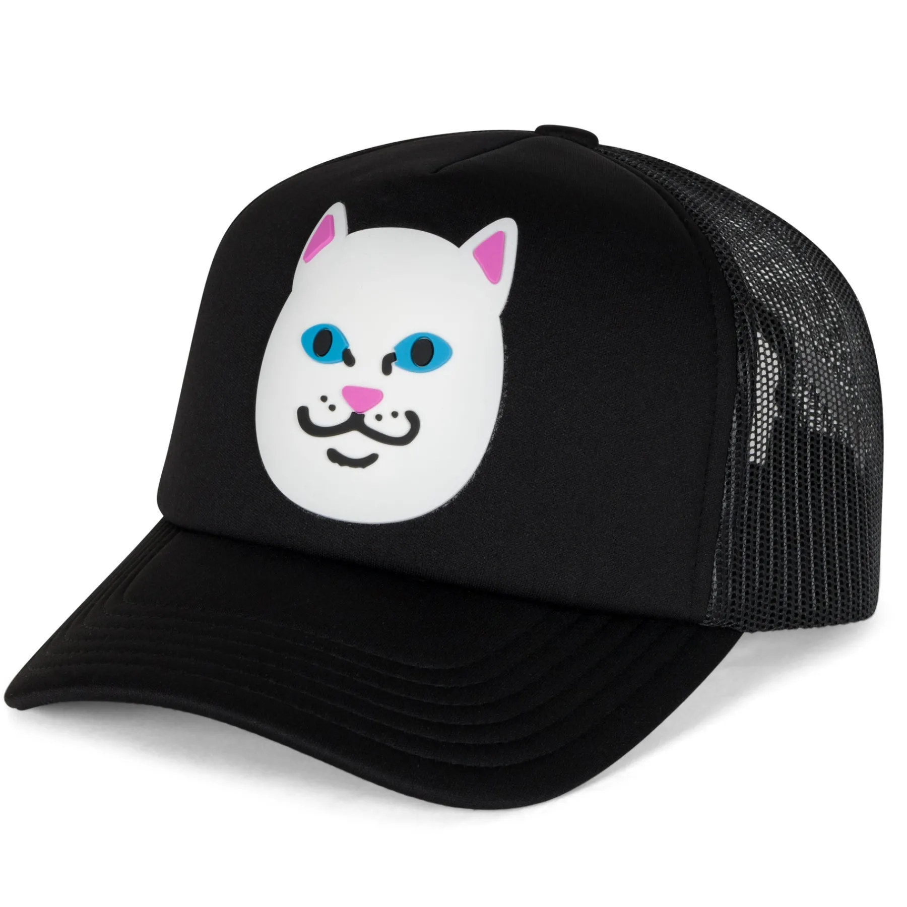 Ripndip Truckers<Casetify x Nermal Trucker Hat (Black)