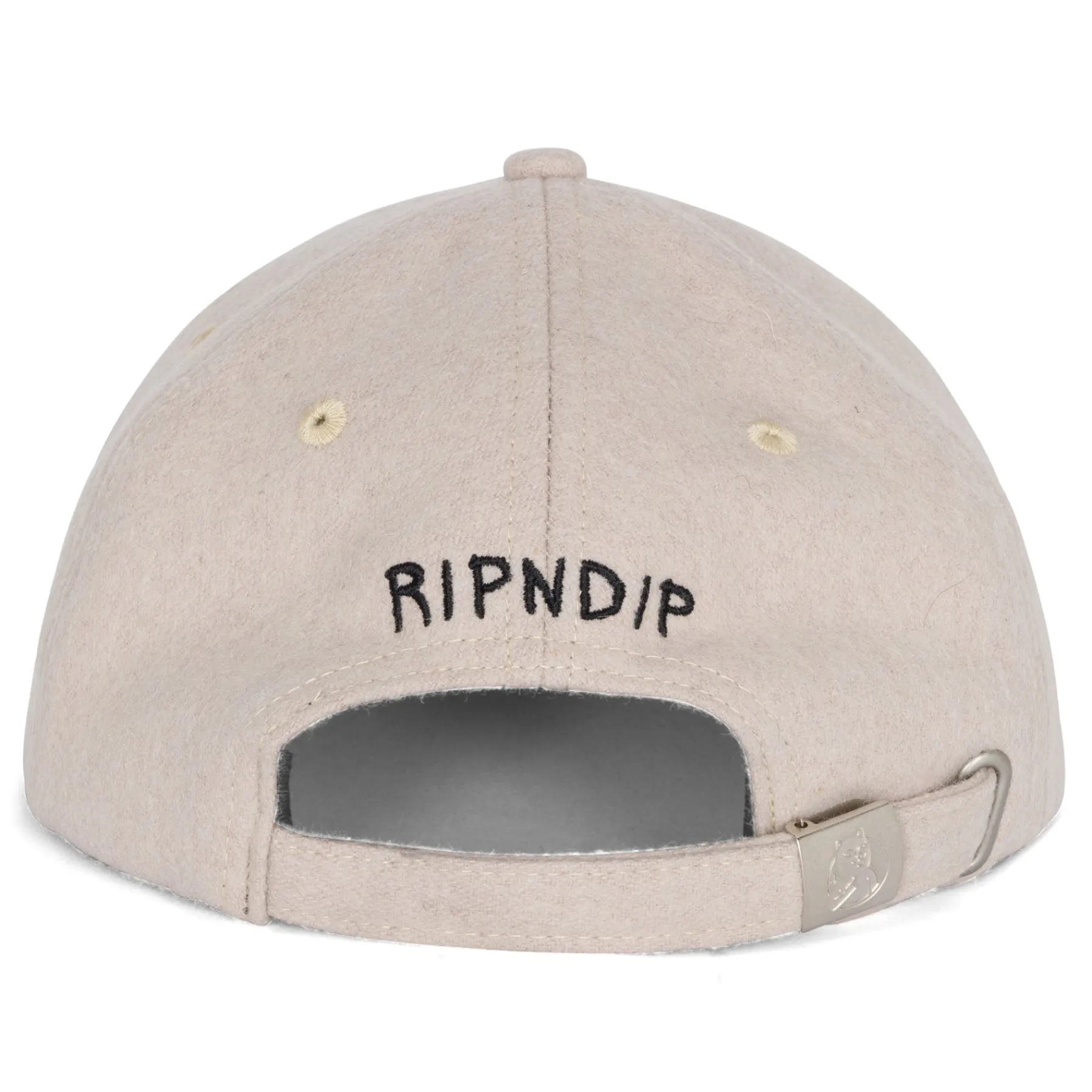 Ripndip Strapbacks / Snapbacks|Stocking Stuffers<Cat Lady Wool Strapback Hat (Charcoal)