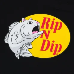Ripndip Hoodies / Crewnecks<Catfish Hoodie (Black)