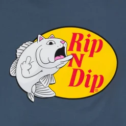 Ripndip Hoodies / Crewnecks<Catfish Hoodie (Storm Blue)