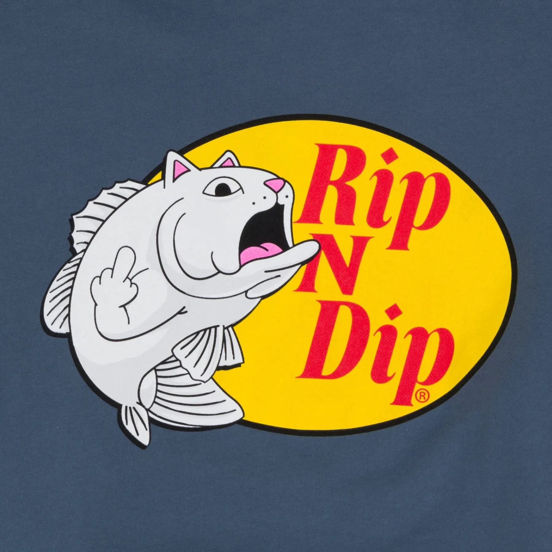 Ripndip Hoodies / Crewnecks<Catfish Hoodie (Storm Blue)