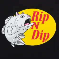 Ripndip Short Sleeve Tees|Stocking Stuffers<Catfish Tee (Black)