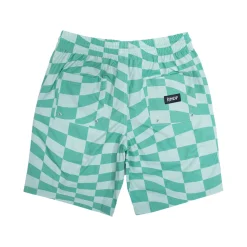 Ripndip Shorts|Swim Shorts<Checked Swim Shorts (Olive/Pine)