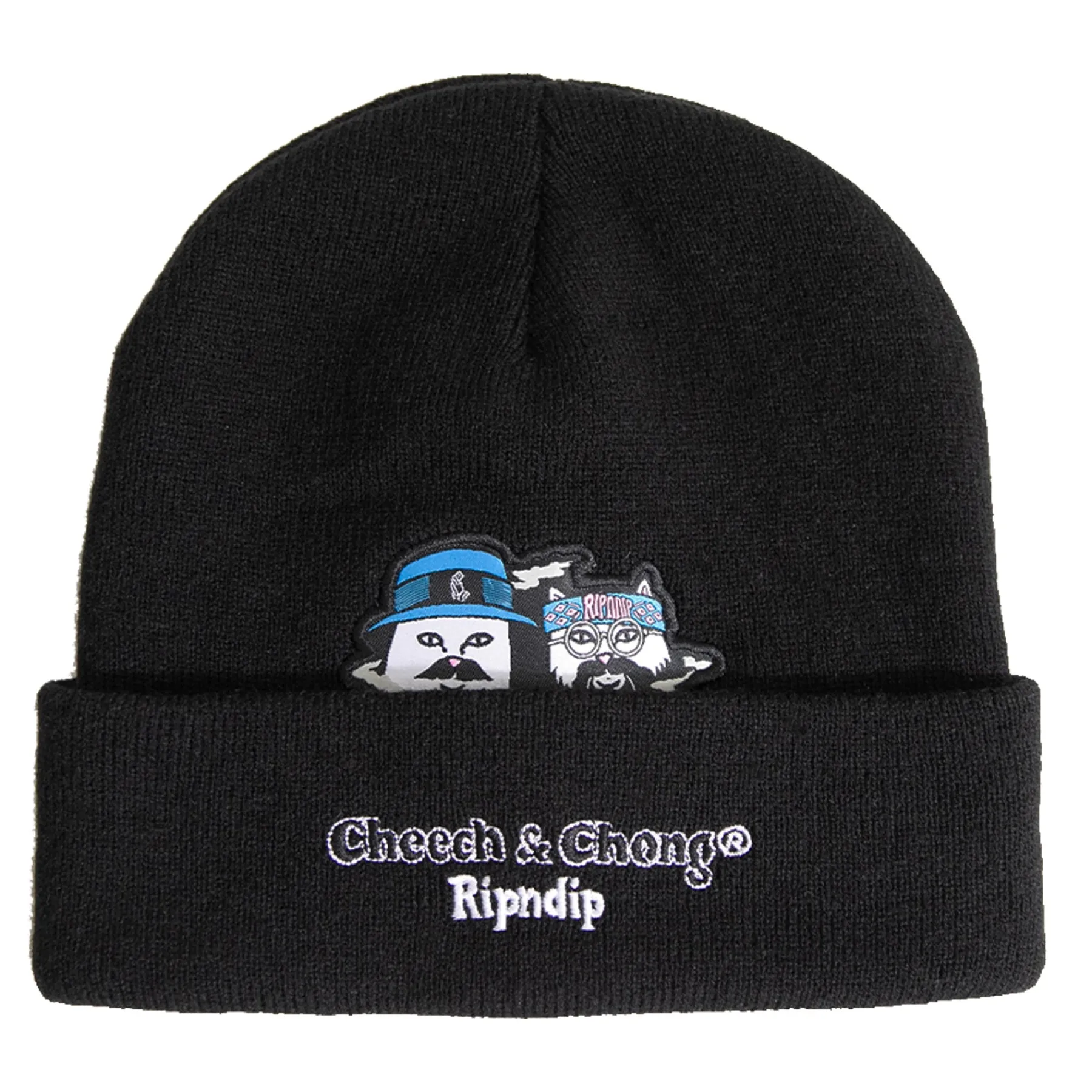 Ripndip Beanies|Stocking Stuffers<Cheech and Nerm Beanie (Black)