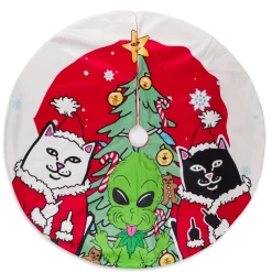 Ripndip Stocking Stuffers|Christmas Items<Christmas Gang Tree Skirt (Red)