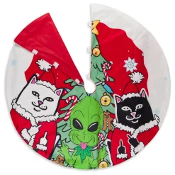 Ripndip Stocking Stuffers|Christmas Items<Christmas Gang Tree Skirt (Red)