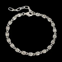 Ripndip Accessories|Womens<Chrome Kitty Bracelet (Silver)