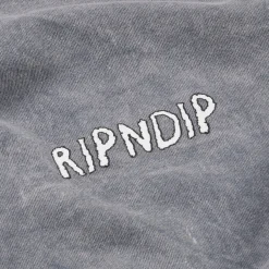 Ripndip Short Sleeve Tees<Coco Nermal Tee (Grey Mineral Wash)