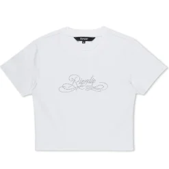 Ripndip Womens|Womens<Delresto Cropped Tee (White)