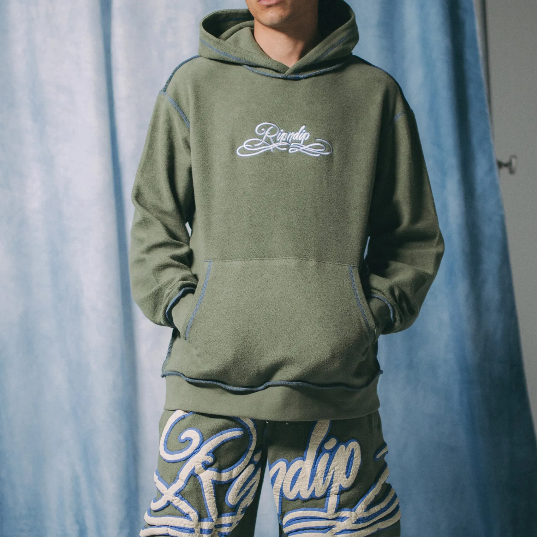 Ripndip Hoodies / Crewnecks<Delresto Hoodie (Dark Forest)