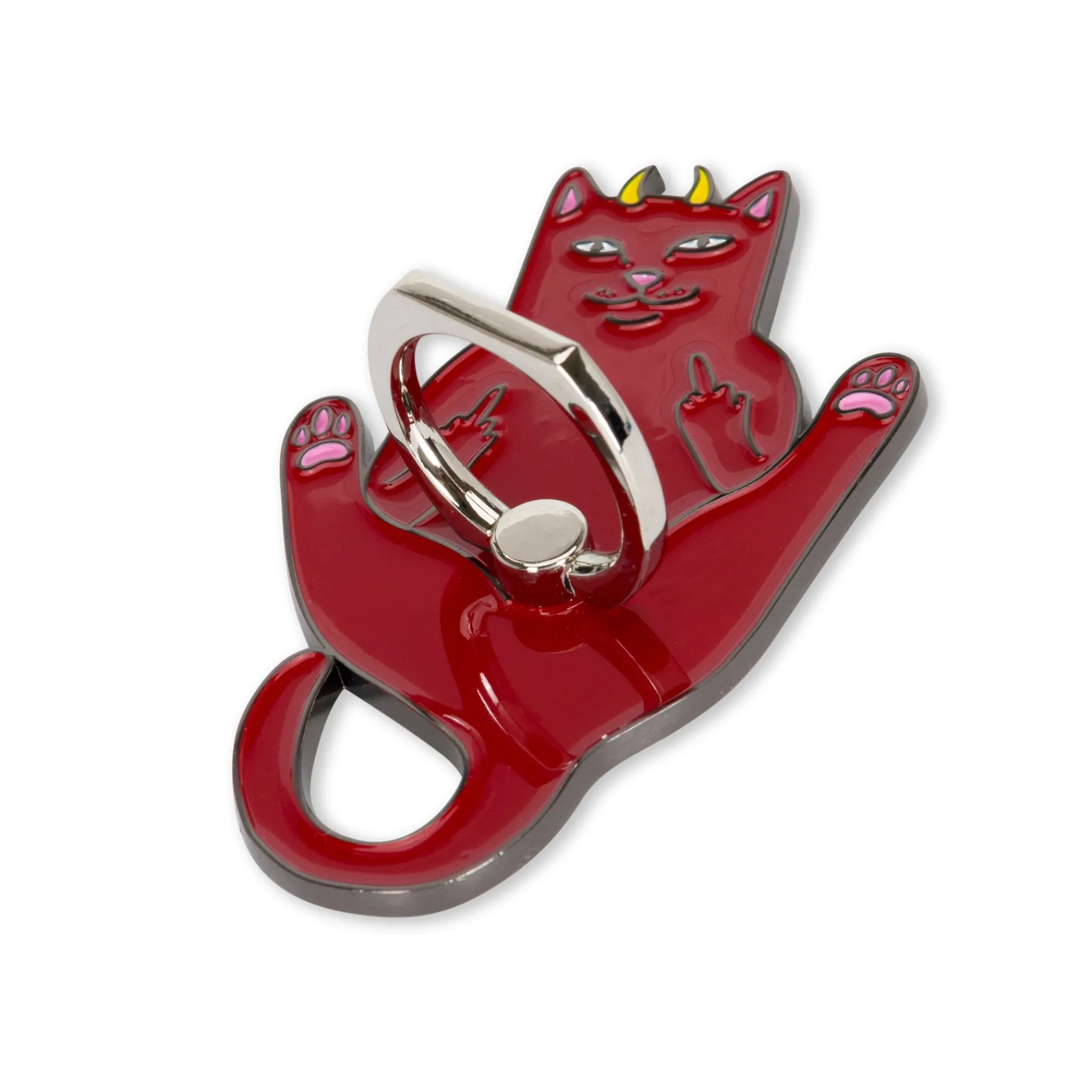 Ripndip Stocking Stuffers|Home Goods<Devil Nerm IPhone Ring (Red)