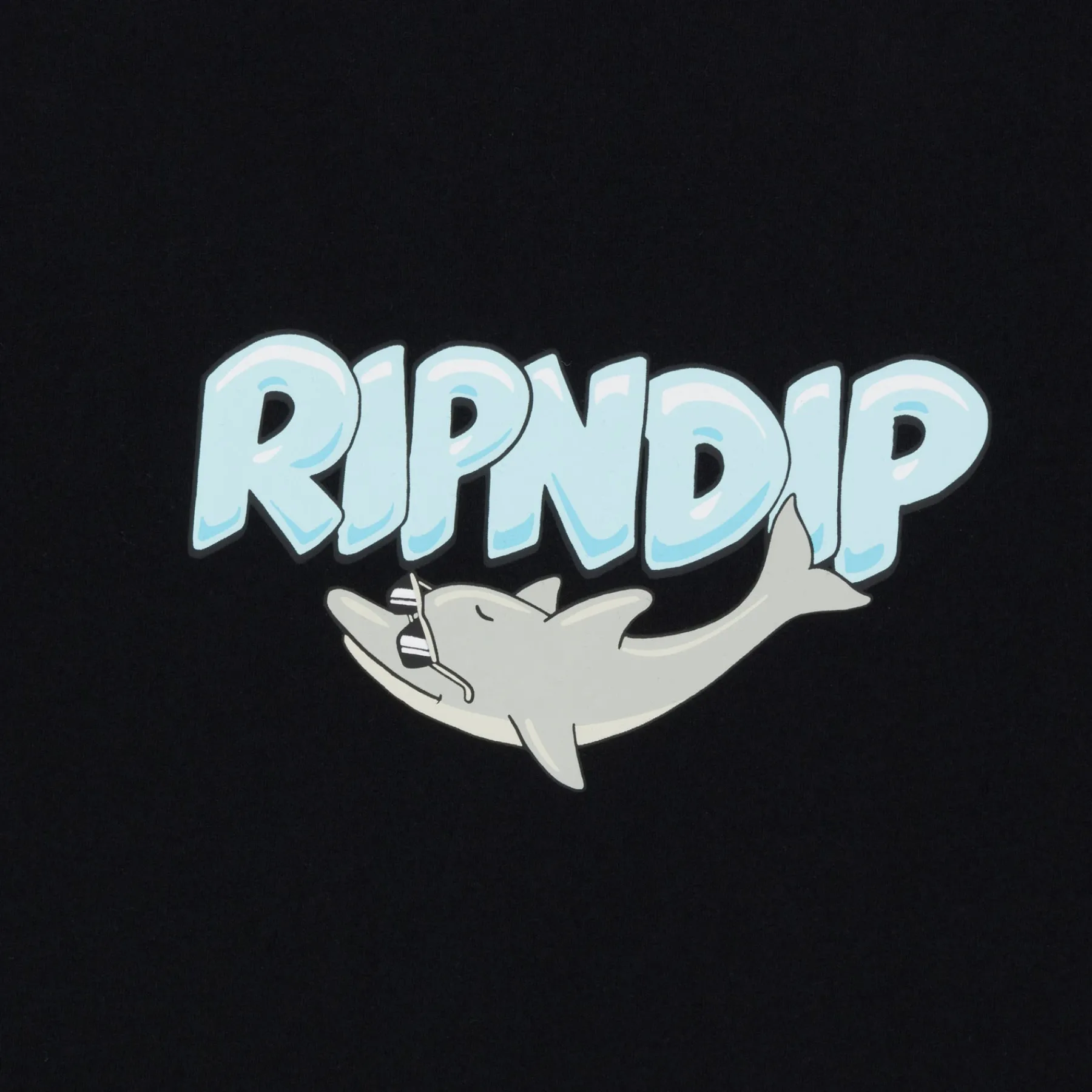 Ripndip Short Sleeve Tees|Stocking Stuffers<Dolphin Dudes Tee (Black)