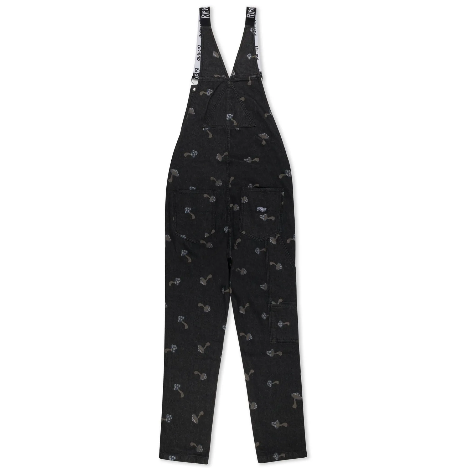 Ripndip Pants|Overalls<Euphoria Denim Overalls (Black)