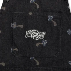 Ripndip Pants|Overalls<Euphoria Denim Overalls (Black)