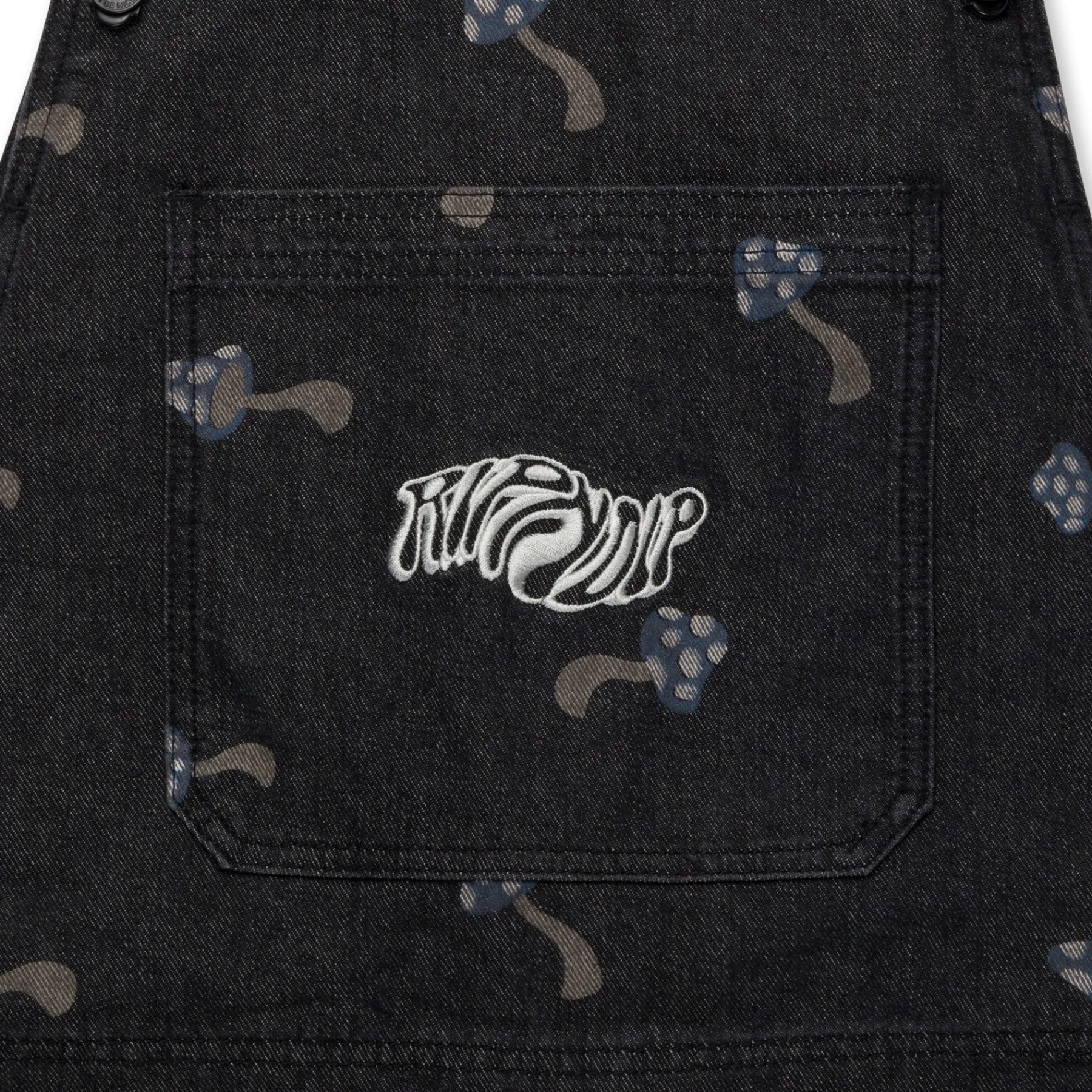 Ripndip Pants|Overalls<Euphoria Denim Overalls (Black)
