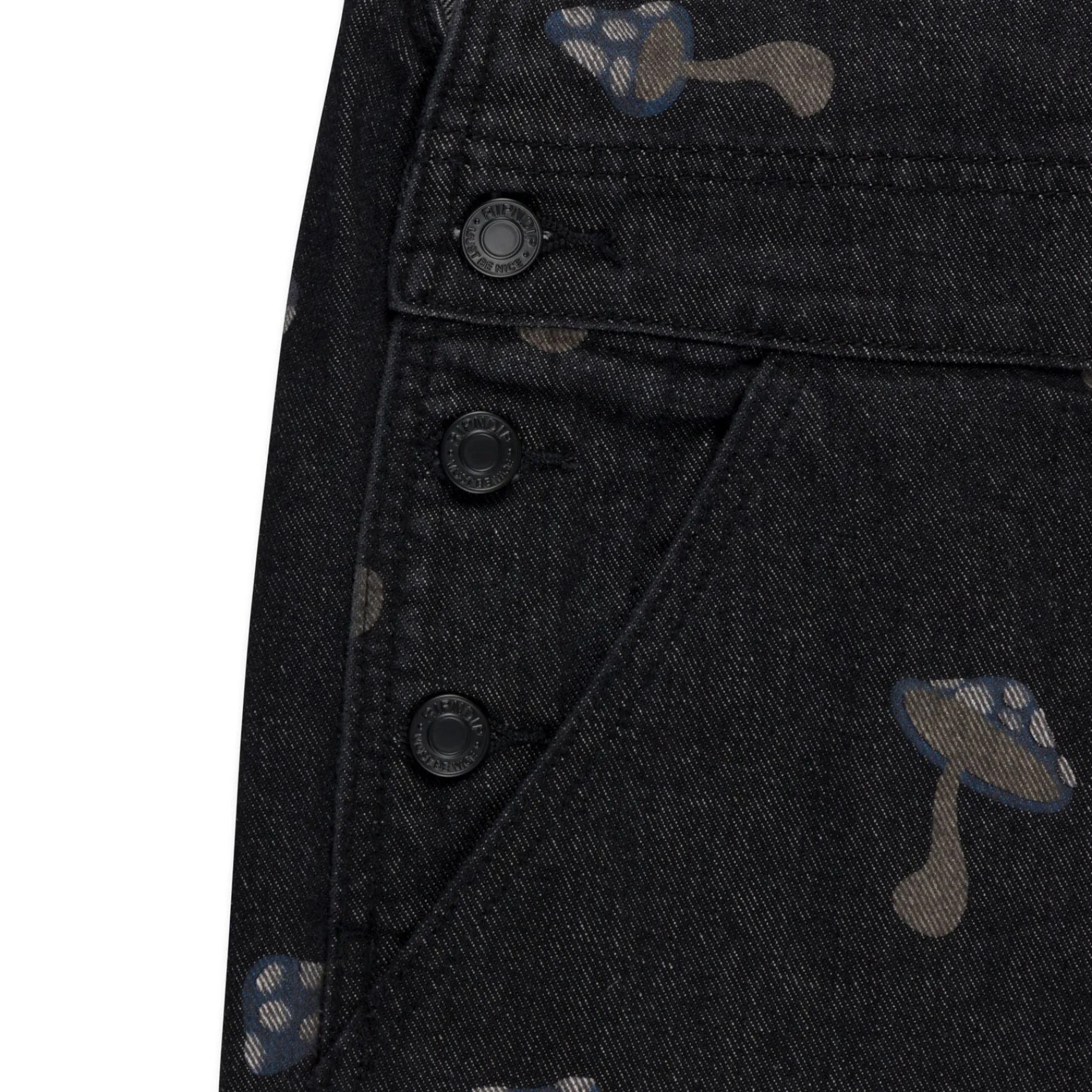 Ripndip Pants|Overalls<Euphoria Denim Overalls (Black)