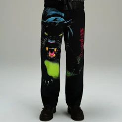 Ripndip Pants<Fein Double Knee Pants (Black)