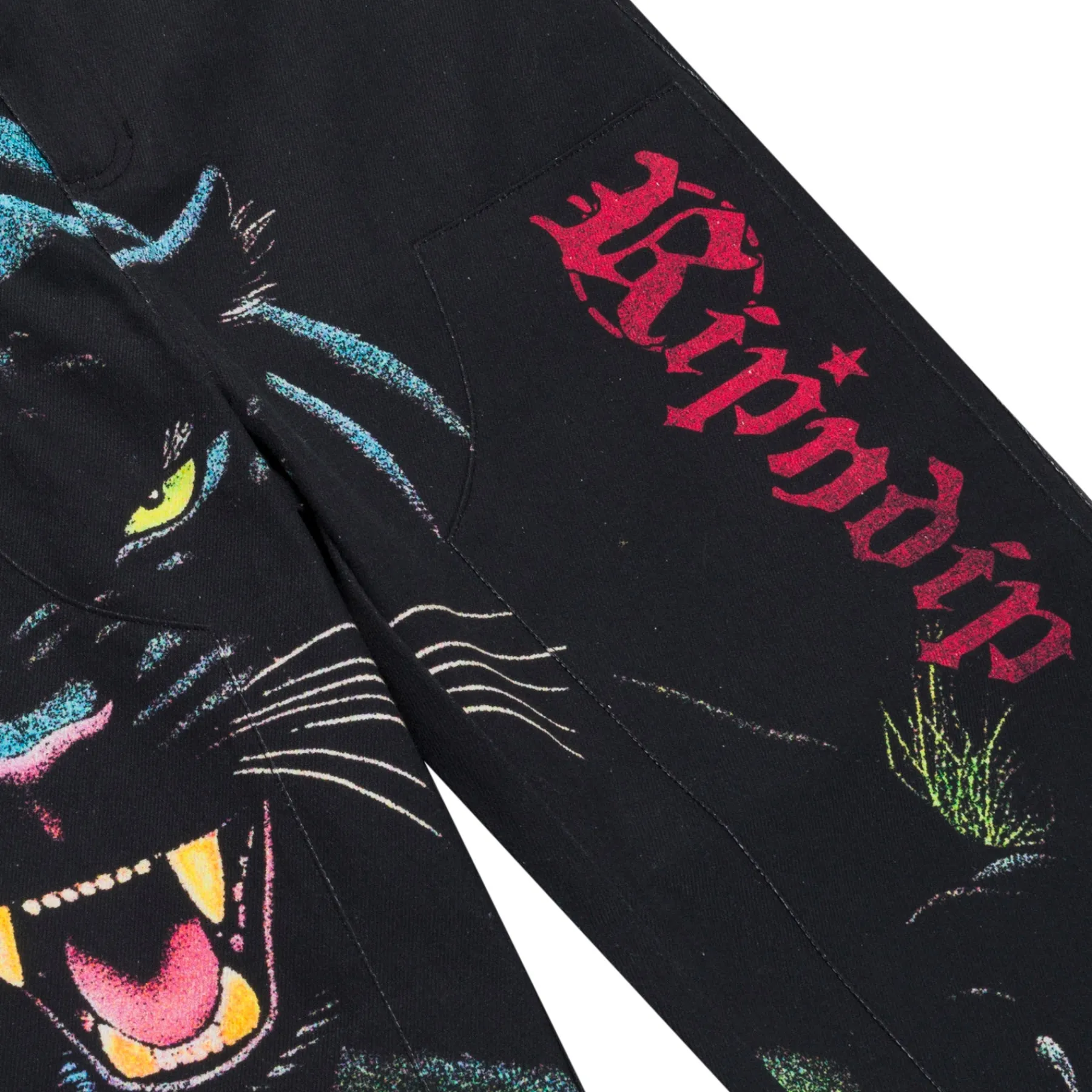 Ripndip Pants<Fein Double Knee Pants (Black)
