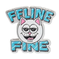 Ripndip Stocking Stuffers|Pins<Feline Fine Pin (Multi)