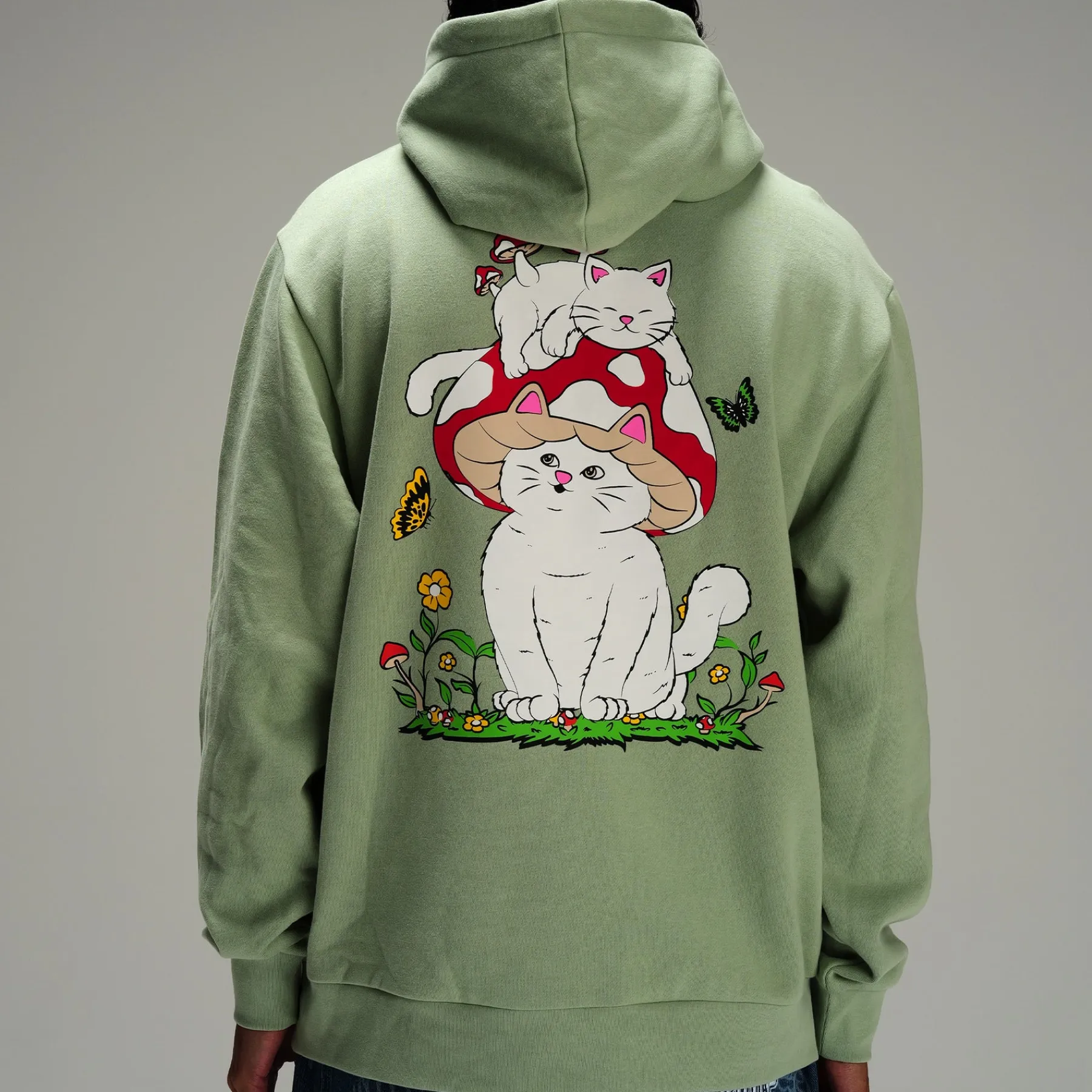 Ripndip Hoodies / Crewnecks<Field Friends Hoodie (Sage)