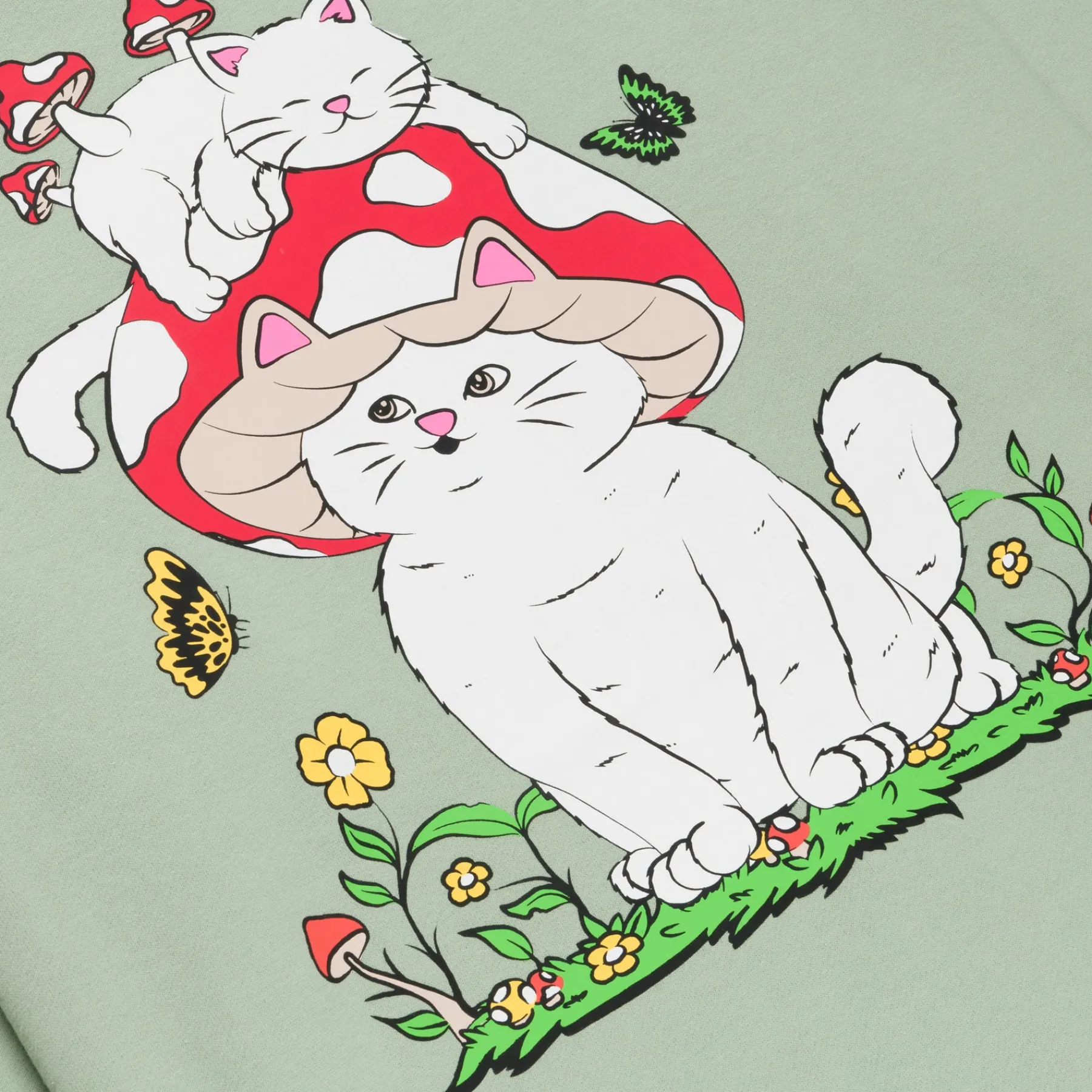 Ripndip Hoodies / Crewnecks<Field Friends Hoodie (Sage)