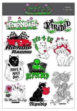 Ripndip Stocking Stuffers|Sticker Packs<Field Friends Sticker Sheet (Multi)