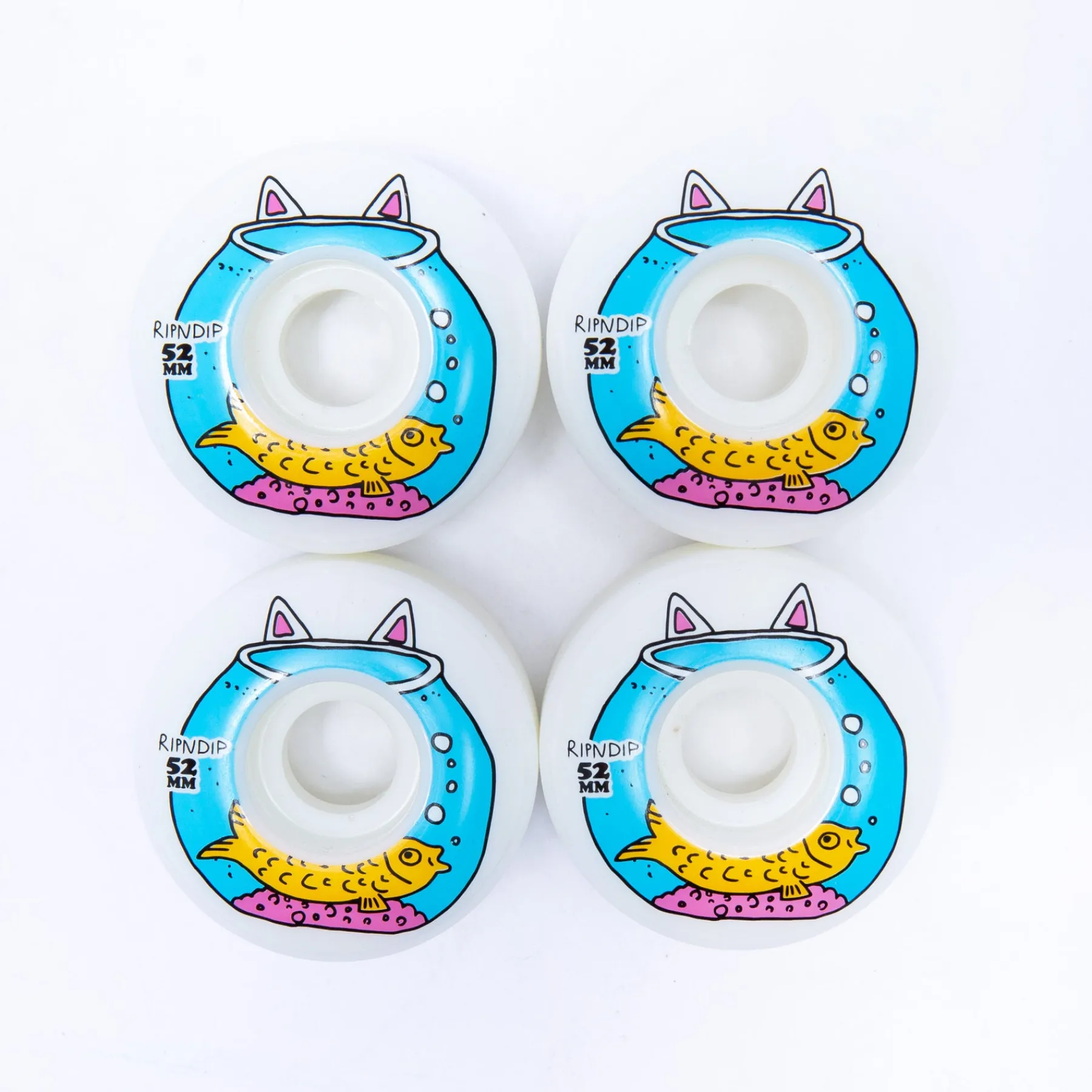 Ripndip Stocking Stuffers|Wheels<Finding Nermio Skate Wheels (White)