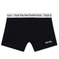 Ripndip Boxers|Womens<Fuckin Fuck Boxers (Black)