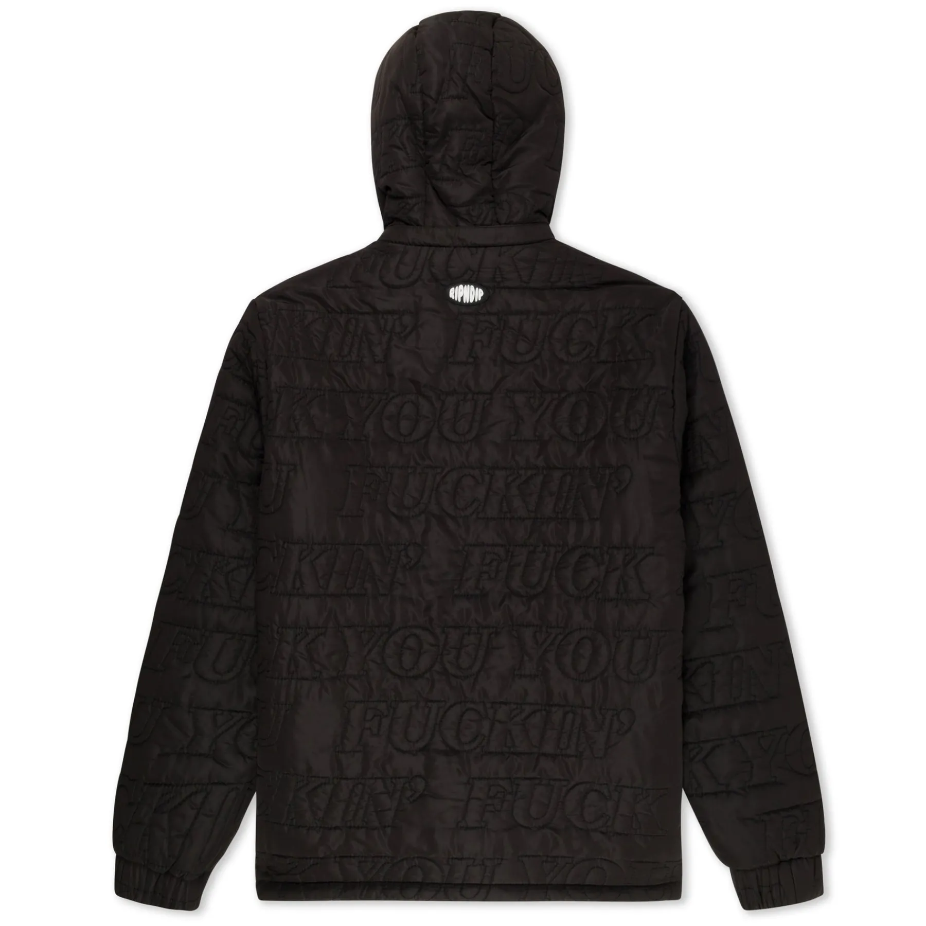 Ripndip Jackets<Fuckin Fuck Puffer Jacket (Black)