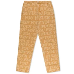 Ripndip Pants<F.U.F.F. Washed Denim Pants (Light Brown Denim)